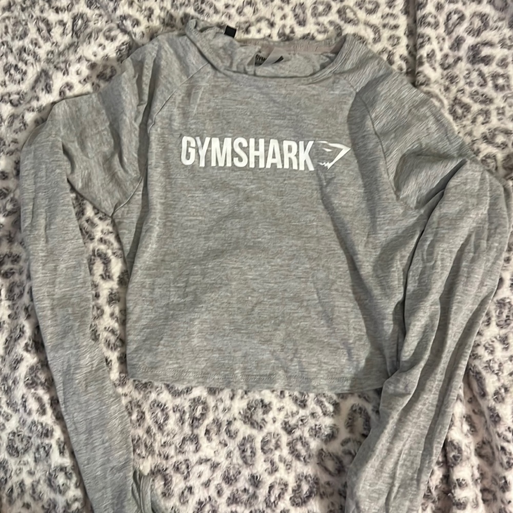 gymshark cropped shirt xs